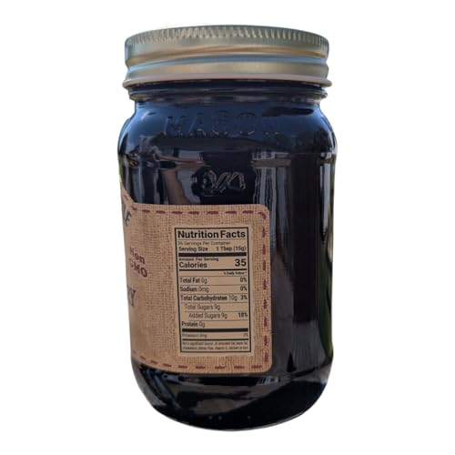 The Dutch Kettle Amish Homemade Huckleberry Jam - Non-GMO, Preservative-Free, 2 Pack (18 oz Jars)
| The Dutch Kettle Am