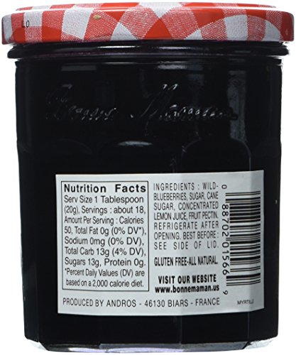 Bonne Maman Blueberry Preserves for Health-conscious Mums During Baby Feeding
| Bonne Maman Blueberry Preserves, 13-Oun